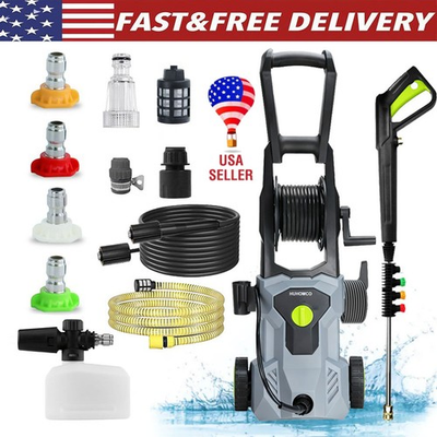 #ad Electric Pressure Washer 5000PSI Max 2.80 GPM Power Washer Cleaning Machine New $90.99