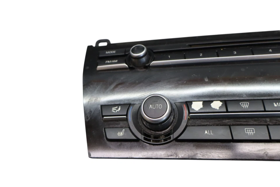 09-15 BMW 750Li 750Li xDrive Radio Calentador A/C Climatizador Interruptor Panel Fabricante Original Foto 4 de 4