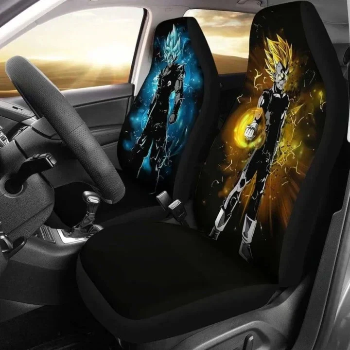 Goku Vegeta Car Seat Covers
