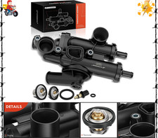 - Thermostat Housing Assembly W/Sensor 68003582AB - Compatible with Dodge,