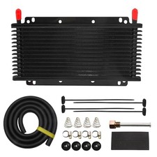 Aluminum transmission cooler kit,Cooling protection, 11 x 5.88 x 0.7 inches