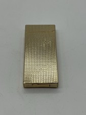 Sarome Japan Feuerzeug Gold geriffelt Vintage Gas Lighter SD Serie Sammler