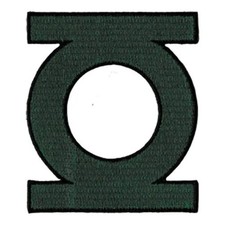 Official DC Comics Green Lantern Logo Embroid...