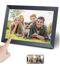Aorpdd 10,1 Zoll HD WiFi Digitaler Bilderrahmen, 16:10 Touchscreen Bilderrahmen