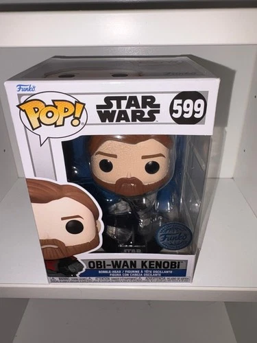 Funko Pop! Vinyl: Star Wars Clone Wars - Obi-Wan Kenobi - Exclusive #599