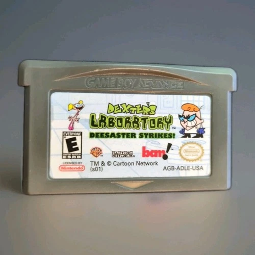 Nintendo GBA Game Boy Advance Dexter’s Laboratory Deesaster Strikes!