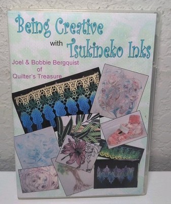 Being Creative Tsukineko Inks Joel & Bobbie Bergquist Quilter's Treasure CD ROM