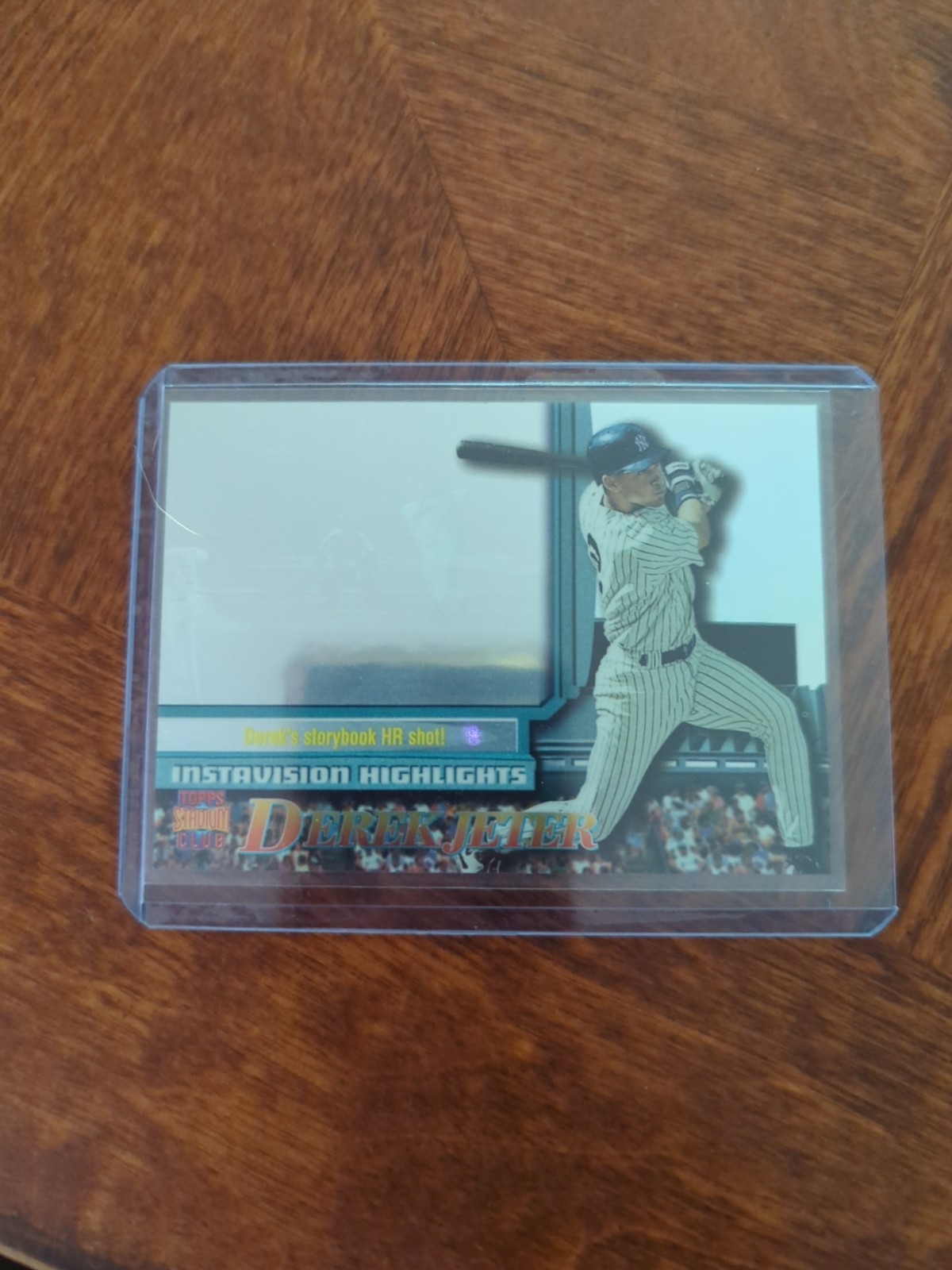 1997 Topps Stadium Club Instavision Highlights #I17 Derek Jeter - Near Mint