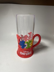 Disney on Ice Mickey & Friends Souvenir Plastic Cup Red with Working Lights