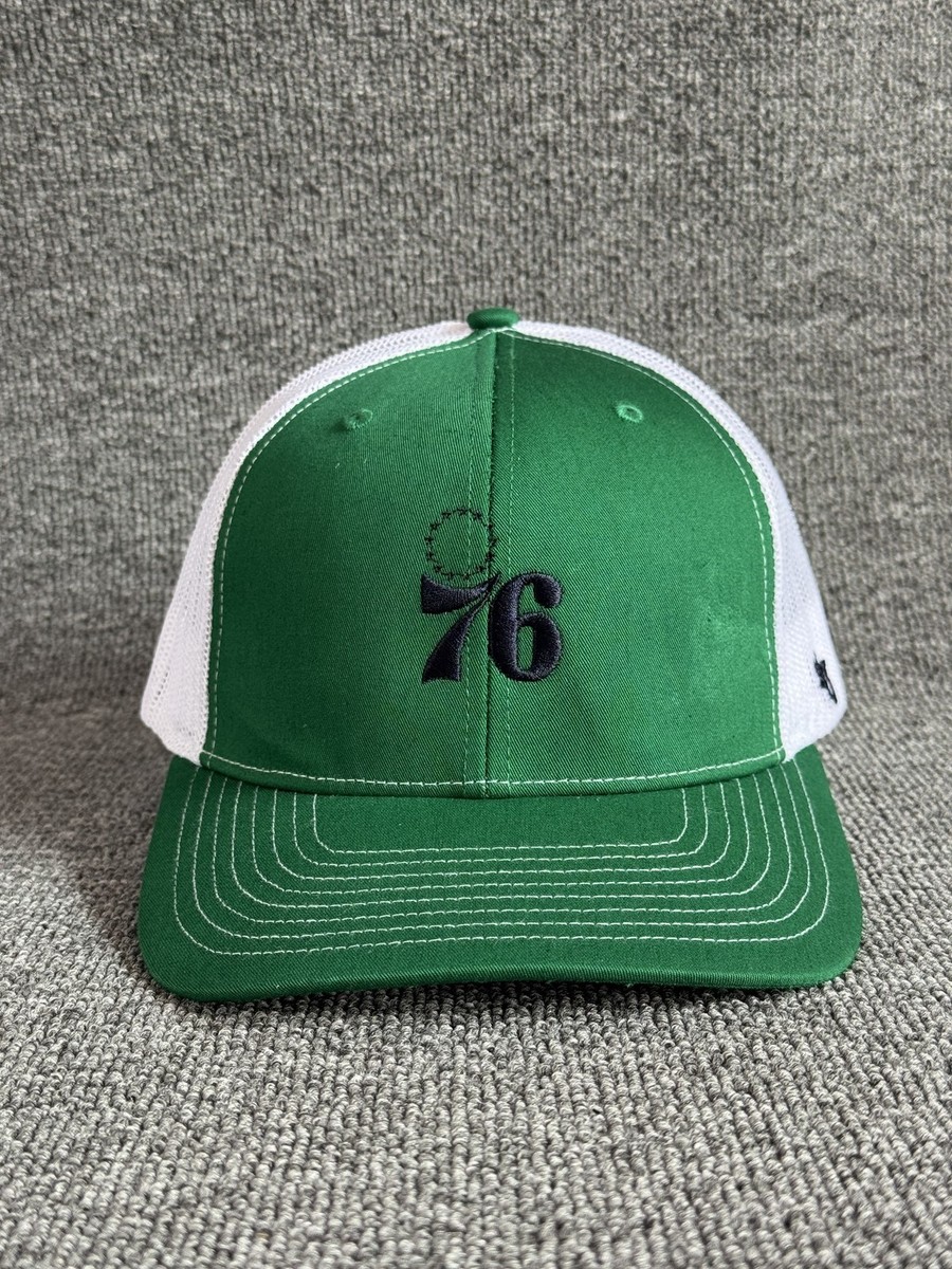 47 Brand 76 Trucker Hat Strapback Green White One Size