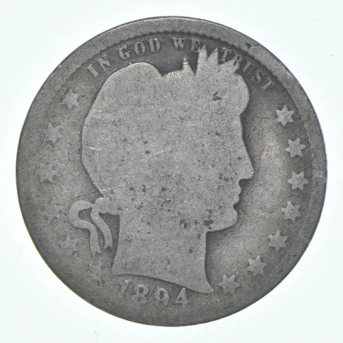 1894 Barber Quarter Estate Coin Collection *152