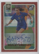 2023 Panini Donruss FIFA Women's World Cup Red /49 Ashley Sanchez #223 Auto 19di