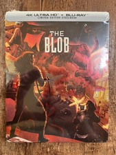 The Blob w. Steelbook 4K UHD  Blu-ray, 1988, Region Free  NEW/SEALED 