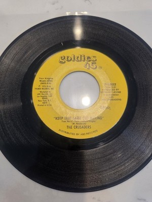 The Crusaders - Keep That Same Old Feeling / And Then There Was The Blues 45 VG