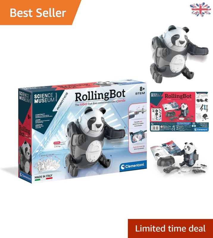 STEM Learning Panda Robot Building Kit - Fun Educational Toy for Ages 8+