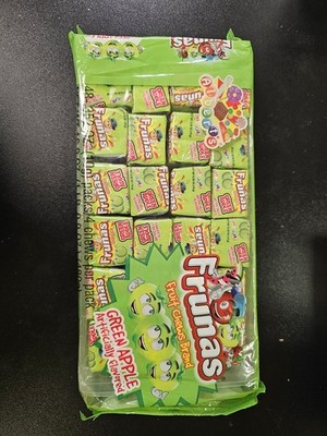 Green Apple Fruits Sour Candy Multi-Pack - 12 Individual Packs NEW Sealed