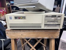 Rare Vintage Retro Gaming ZEOS 386SX Desktop Computer - Powers On