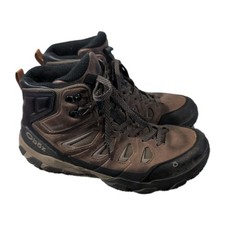 Oboz Boots Men  s Size 11 Sawtooth X Mid B-Dry Waterproof Hiking Nubuck Leather