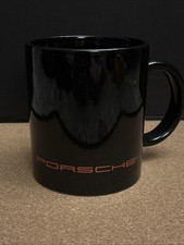 Vintage Porsche Classic Mug Black Orange Coffee Tea