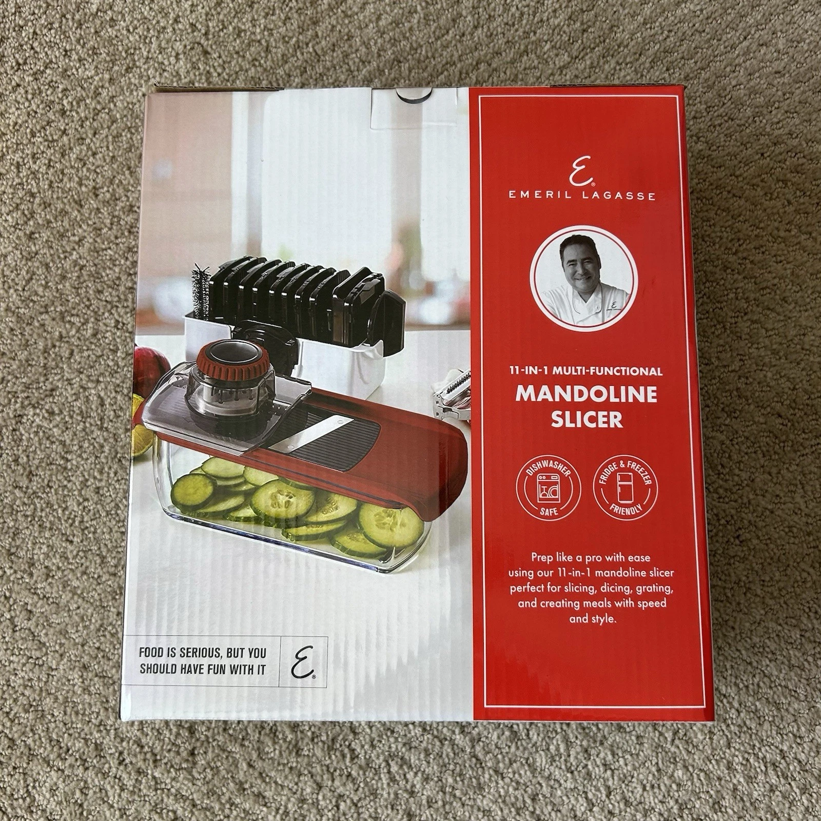 New Emeril Lagasse 11 In 1 Multi Functional Madoline Slicer Kitchen Appliance