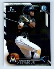 2016 Bowman Chrome Prospects Anfernee Seymour Miami Marlins #BCP21