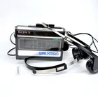 Vintage Sony Walkman WM-41 Cassette Player + Headphones Clip FOR PARTS OR REPAIR