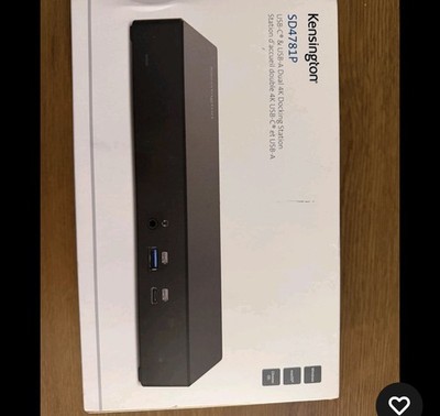 Kensington SD4781P EQ USB-C & USB-A Dual 4K Docking Station with 100W Power Deli