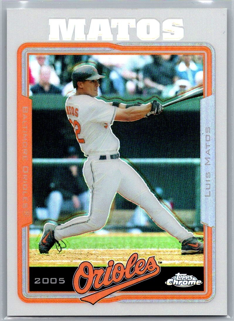 2005 Topps Chrome Refractor #152 Luis Matos