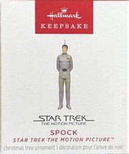 Hallmark Christmas Ornament 2024 SPOCK Star Trek Motion Picture Miniature
