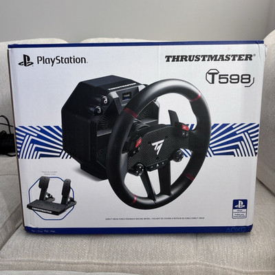Thrustmaster T598 Force Feedback Racing Wheel & Pedals Wired for PS5 PS4 PC