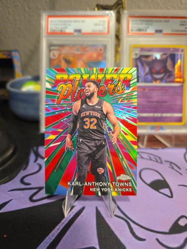 2025-26 Topps Chrome Update - Power Players Karl-Anthony Towns #PP-7 /99