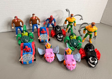 Spider-Man McDonalds Happy Meal Toys Lot 13 Figures