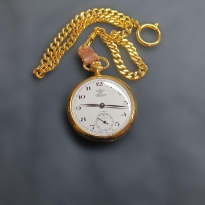 Watex Manual Hand-Winding Pocket Watch 17 Jewels Antimagnetic Incabloc