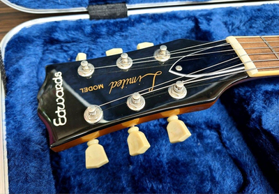 Edwards by ESP Limited All Gold Les Paul Standard Guitar Seymour