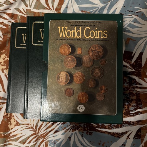 1991 Catalog Of World Coins ANA Edition Deluxe Centennial vol 1 & 2