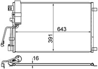 Mahle Kondensator Klimaanlage AC 605 000S FüR Nissan J10 JJ10E NJ10 Qashqai 1 2