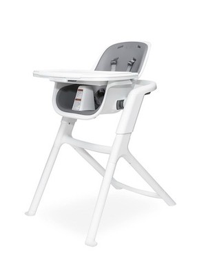 NEW 4moms Connect High Chair ~ White~Gray
