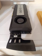 Excellent Nvidia Quadro K6000 12GB GDDR5 Video Graphics Card GPU with bracket!