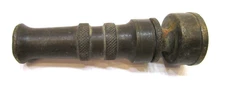 Primitive Old Champion 3.5" Solid Brass Antique Garden Hose Vintage Spray Nozzle
