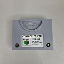 Nintendo 64 NUS-004 Controller Pak Untested
