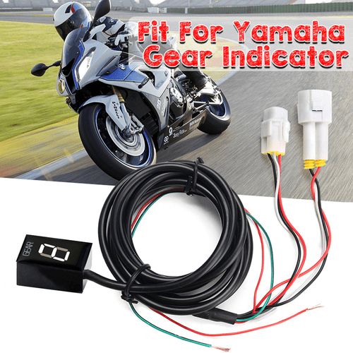 Indicador de engranajes LED EFI motocicletas para bicicleta Yamaha YZF-R1 R6 FZ1 FZ6 FZ6R FZ8