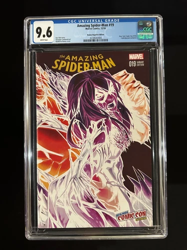 Amazing Spider-Man #19 CGC 9.6 (2016) - Ramos Negative Edition - ComicXposure