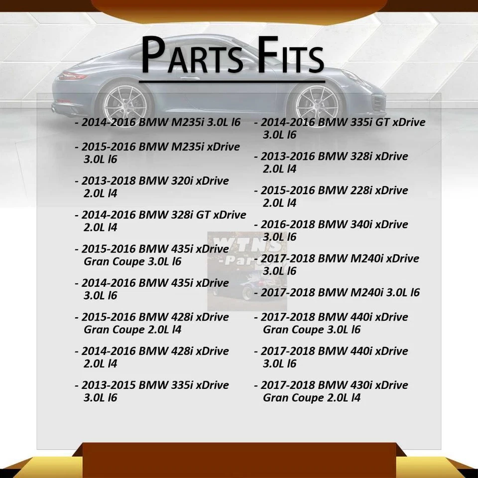 Kit de enlace de barra estabilizadora de suspensión delantera izquierda y derecha Mevotech para BMW 328i 2013 Foto 2 de 4