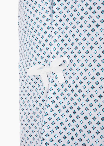 Unisex NHS Envolvente Blanco Vestido de Hospital, Reutilizable Lavable Vestido de Noche - Imagen 6 de 6