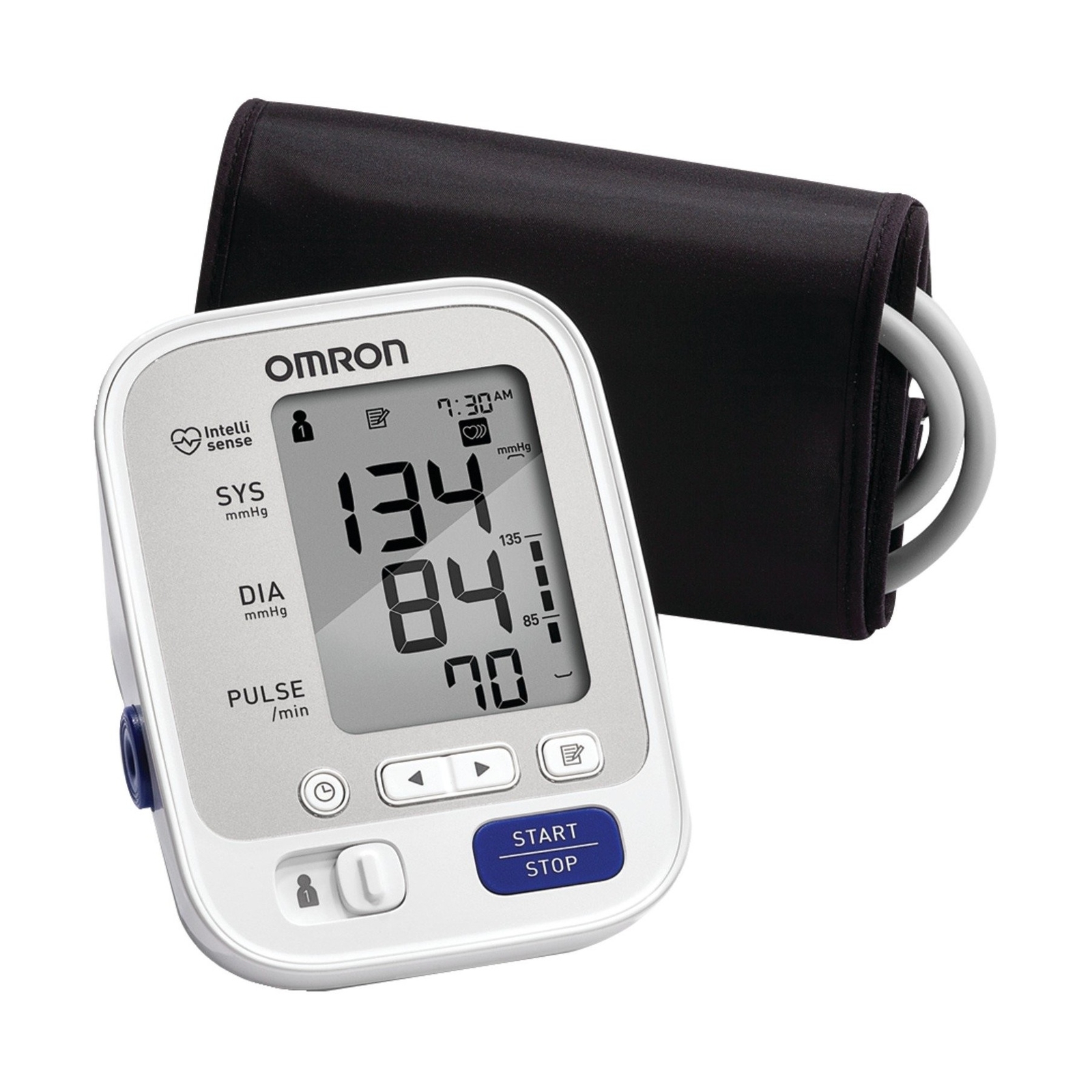 Omron 5 Series Upper Arm Blood Pressure Monitor; 2-User, 100-Reading Memory, ...