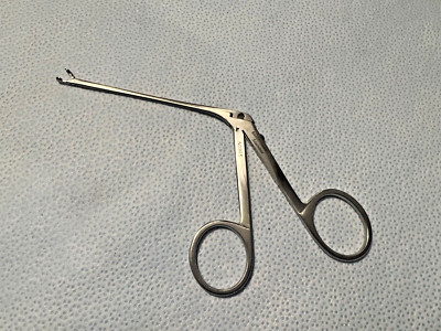 Bausch & Lomb N0965 Hartman-Herzfeld Cup Forceps 3mm X 5.4'' Surgical ENT