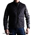 TAD TRIPLE AUGHT DESIGN TALISMAN BRITISH WAXED COTTON VEST SMALL BLACK