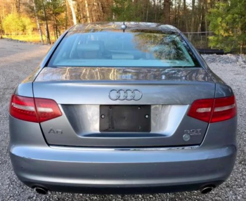 Rear License Plate Mount Tag Bracket for AUDI A6 S6 2009-2011 + Screws Brand New - Image 3 of 4