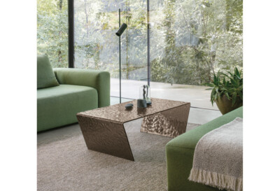 LYRA - Design Wohnzimmertisch, Couchtisch, Glastisch in zwei Farbausführungen