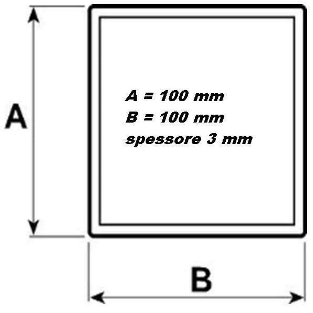 TUBOLARE FERRO ACCIAIO QUADRO 40X40X3 Mm. BARRA PROFILO 3 PEZZI Da 2 METRI - Foto 7